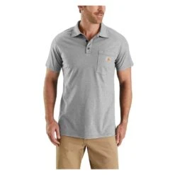 Men's Carhartt Force Cotton Delmont Pocket Polo