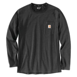 Men's Carhartt Force Long Sleeve Pocket T-Shirt