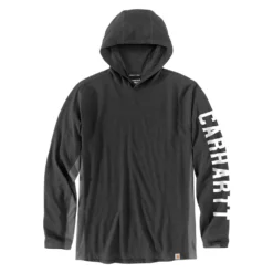 Men's Carhartt Force Relaxed Fit Midweight Long-Sleeve Logo Graphic Hoodie
