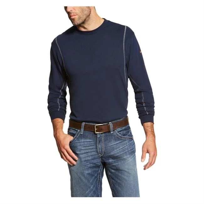 Men's Ariat FR AC Crew T-Shirt - Image 4