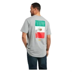 Men's Ariat Rebar Cotton Strong Mexican Pride Graphic T-Shirt