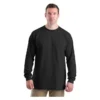 Men's Berne Workwear Heavyweight Long Sleeve Pocket T-Shirt
