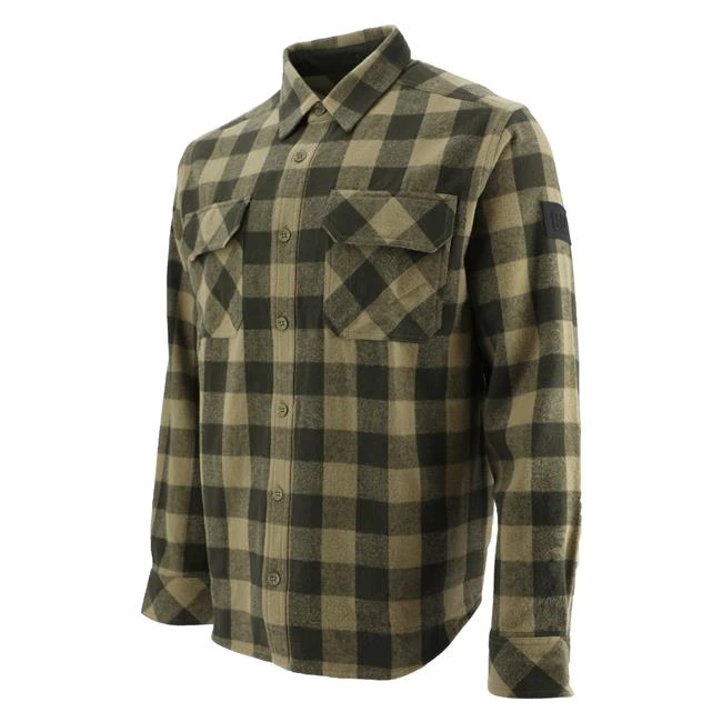 Men's CAT Buffalo Check Overshirt - Image 3