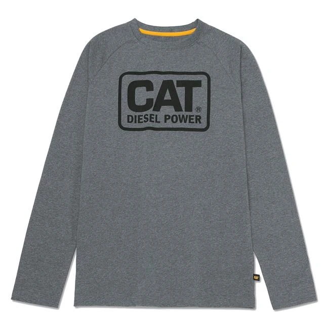 Men's CAT Diesel Power Long Sleeve T-Shirt