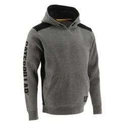 Men's CAT Logo Panel Hoodie