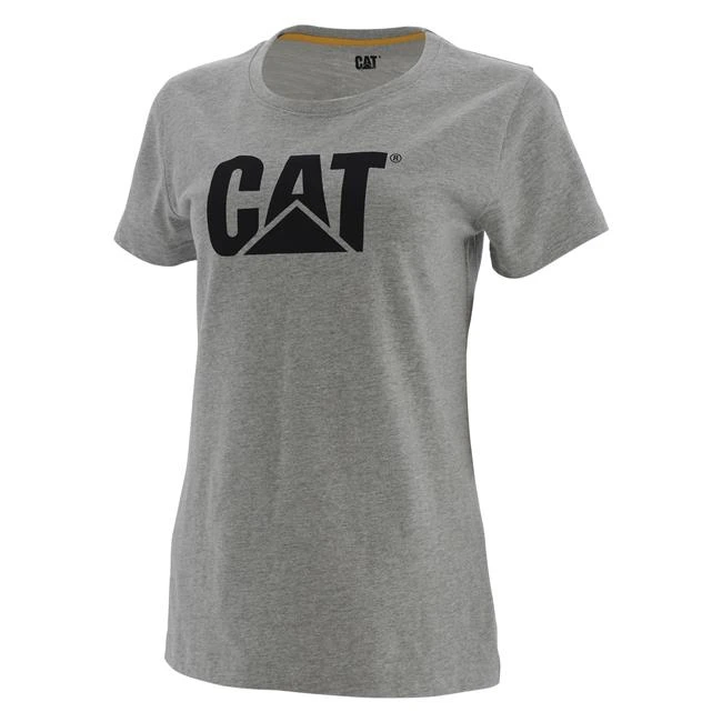 Women's CAT Trademark Logo T-Shirt - Image 2