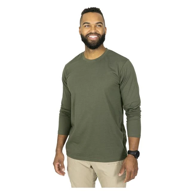 Men's Mission Made Long Sleeve Crew Neck T-Shirts (2 Pack) - Image 16