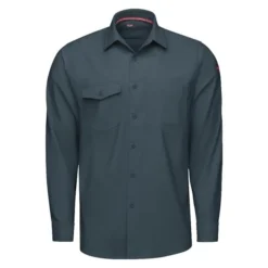 Men's Red Kap Cooling Performance Woven Long Sleeve Work Shirt