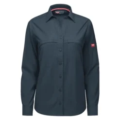 Women's Red Kap Cooling Performance Woven Long Sleeve Work Shirt