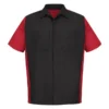 Men's Red Kap Two-Tone Crew Shirt