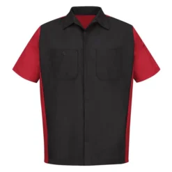 Men's Red Kap Two-Tone Crew Shirt