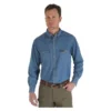 Men's Wrangler Riggs Relaxed Fit Denim Work Shirt