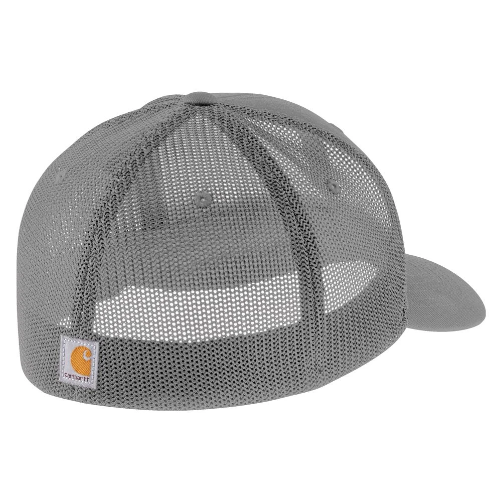 Carhartt Fitted Canvas Mesh Back Graphic Hat - Image 4