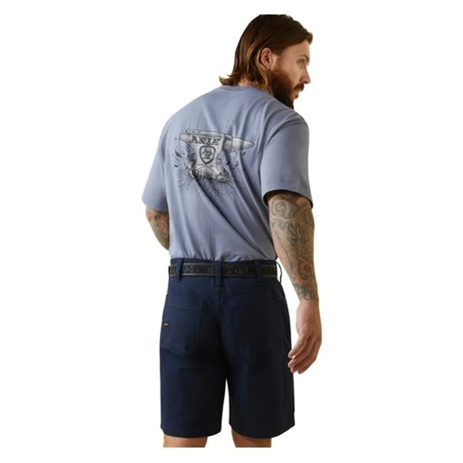 Men's Ariat Rebar Cotton Strong Anvil Force Graphic T-Shirt - Image 2