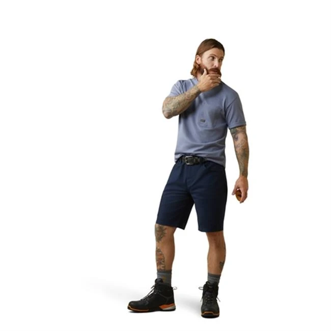 Men's Ariat Rebar Cotton Strong Anvil Force Graphic T-Shirt - Image 5